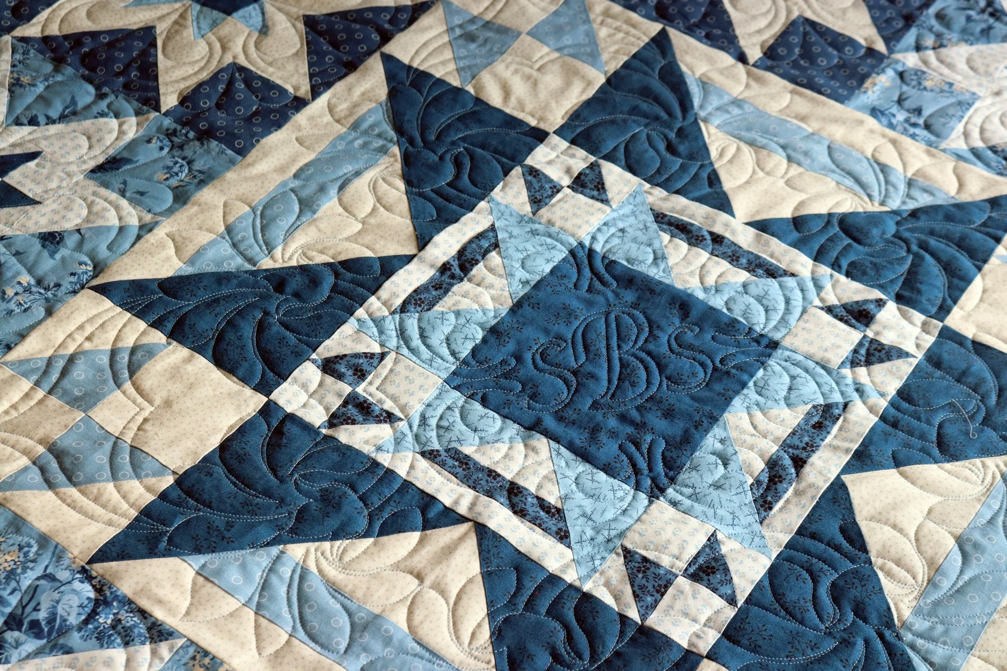 in the Quilting Studio, no. 41 — Stitched in Color